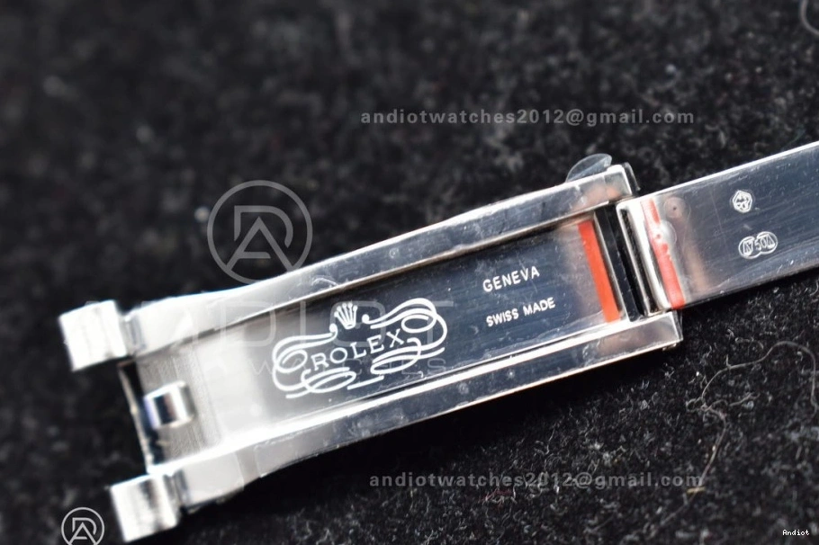 Arabic Blue 904L Dial Bracelet V2 on Markers SS A3255 President DayDate 40 Iced GMF Steel 1126